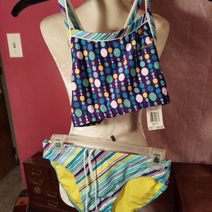 Girls (KIDS) 2 Piece Bathing Suit Size Small NEW With Tags